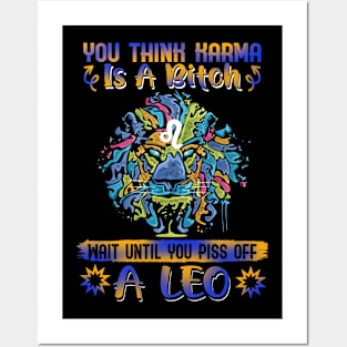 Don't Piss Of A Leo Funny Posters and Art